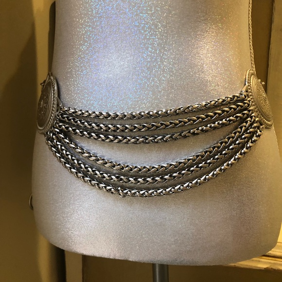 Accessories - Silver chain belt